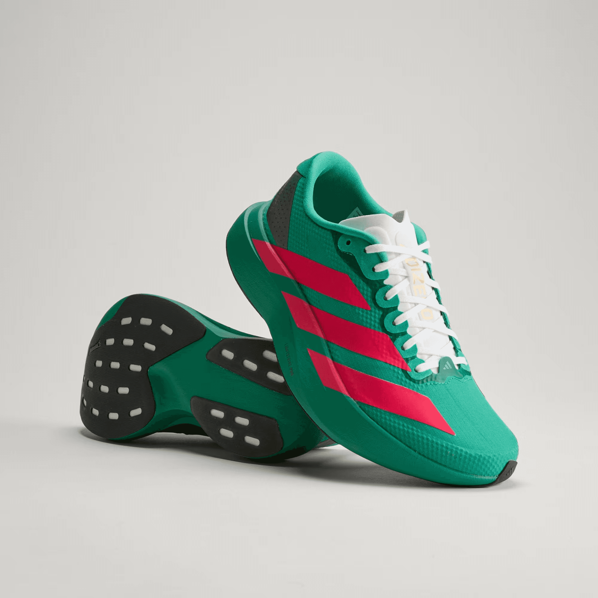 adidas Adizero EVO SL Woven - Court Green / Lucid Red / Cloud White
