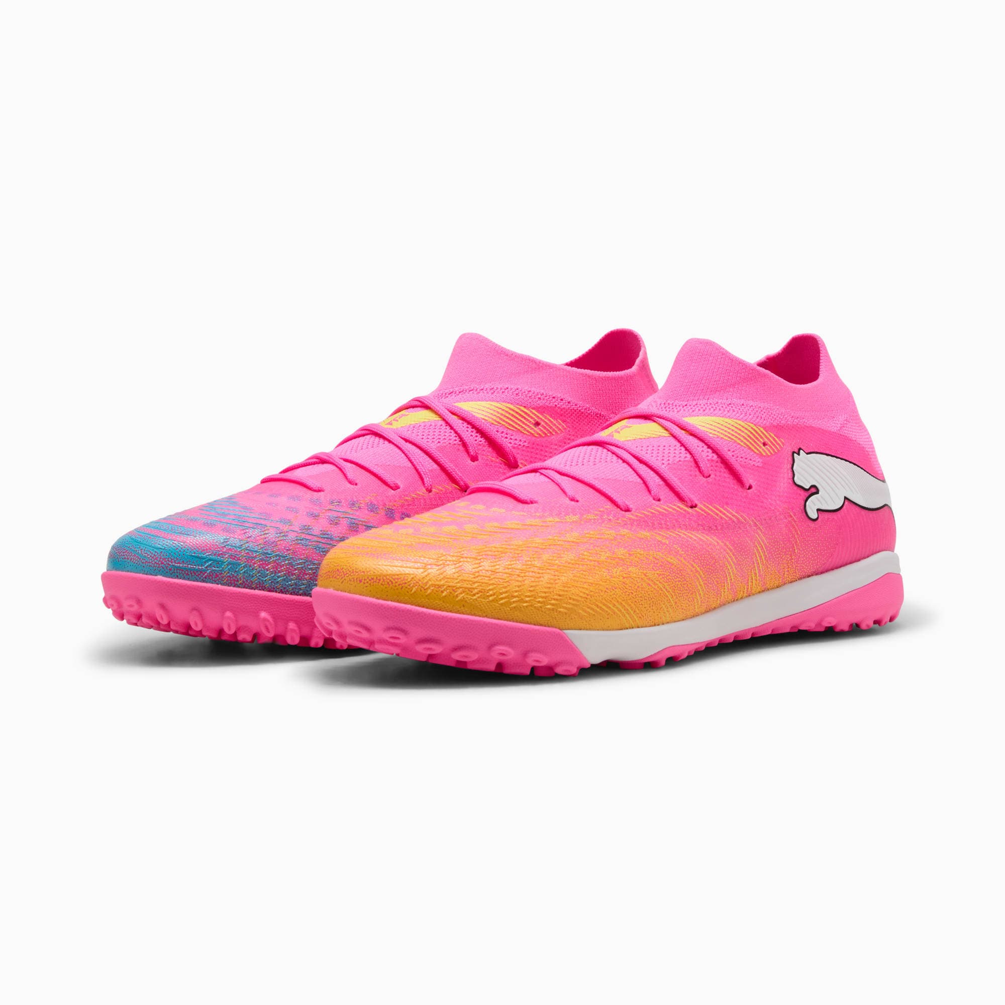 Puma Future 9 Match TT - Poison Pink/Sun Stream/Bright Aqua