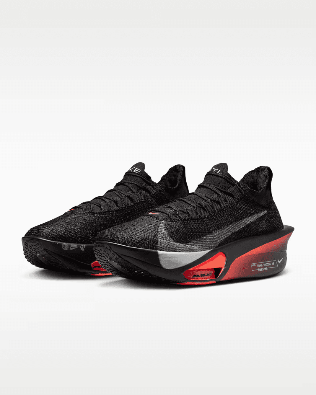 Nike Alphafly 3 - Black/Bright Crimson/Wolf Grey/Metallic Silver